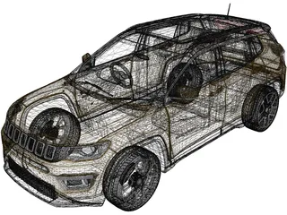 Jeep Compass (2021) 3D Model preview