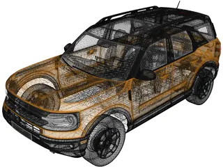 Ford Bronco Sport First Edition (2021) 3D Model preview