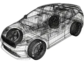 Skoda Enyaq iV (2022) 3D Model preview