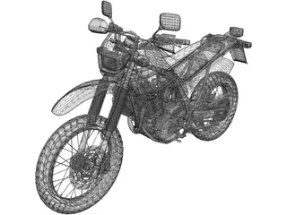 Suzuki DR650SE 3D Model preview