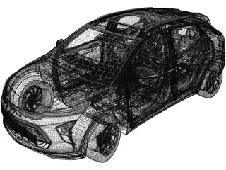 Chevrolet Bolt EUV (2022) 3D Model preview