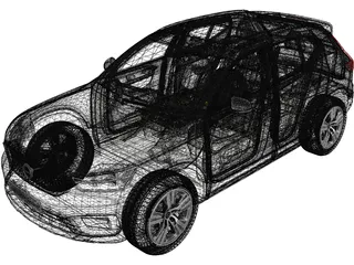 Volvo XC40 (2021) 3D Model preview