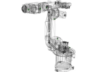 Kuka Industry Robot KR15/2 3D Model preview