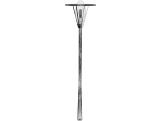 Street Lamp 3D Model preview