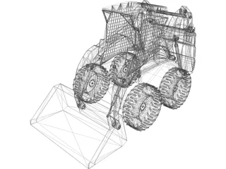 Bobcat S175 3D Model preview