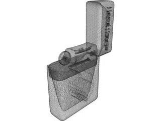 Cyberdog`s Zippo 3D Model preview