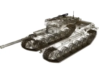 Centurion Mk.5 3D Model preview