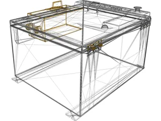 Fanuc Robotics RJ3 Op Box 3D Model preview