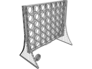 Connect Four 3D Model preview