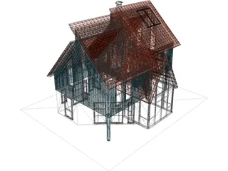 Cottage 3D Model preview