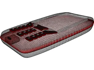 Mobile Phone 3D Model preview