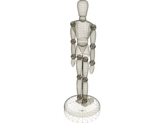 Dummy 3D Model preview