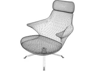 Armchair 3D Model preview