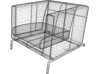 Armchair 3D Model preview