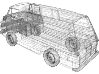 Skoda (Schade) 1203 3D Model preview
