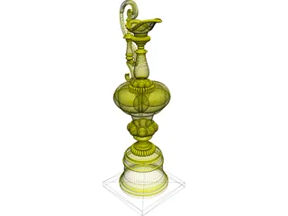 Americas Cup Trophy 3D Model preview