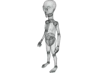 Alien 3D Model preview