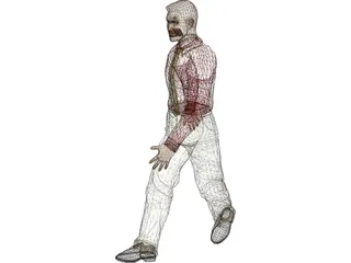 Man 3D Model preview