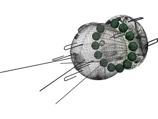 Vostok Spacecraft 3D Model preview