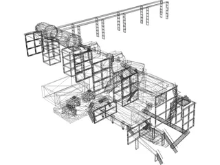 Sugar Factory 3D Model preview