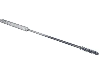 Bone Tap 5.5mm 3D Model preview