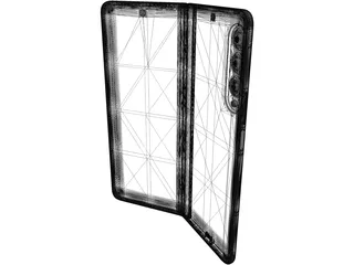 Samsung Galaxy Z Fold 3 3D Model preview
