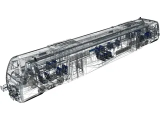 Regio Shuttle 3D Model preview