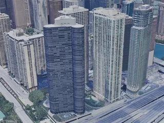 Chicago City, USA (2021) 3D Model preview