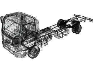 Isuzu FFR 3D Model preview