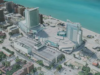 Windsor City, Canada (2021) 3D Model preview