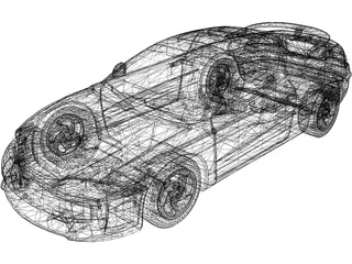 Eagle Talon (1988) 3D Model preview