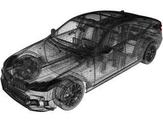 BMW 6-Series GT M-Sport (2020) 3D Model preview