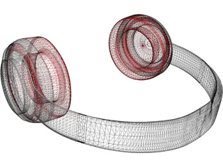 Beats Audio Studio 3 Wireless 3D Model preview