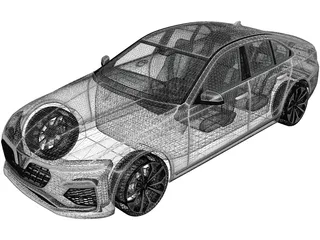 VinFast LUX A2.0 Concept (2018) 3D Model preview