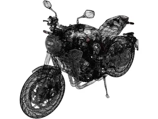 Honda CB1000R (2018) 3D Model preview