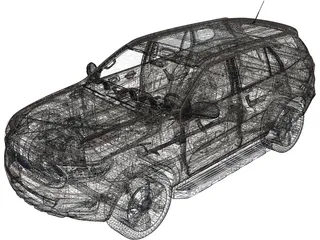 Ford Everest (2016) 3D Model preview