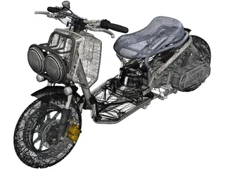 Honda Ruckus (2023) 3D Model preview