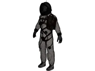 Astronaut 3D Model preview