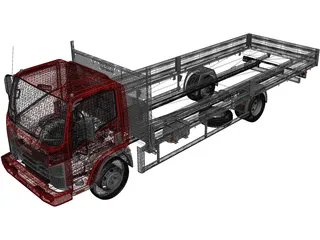 GMC W3500 (2021) 3D Model preview