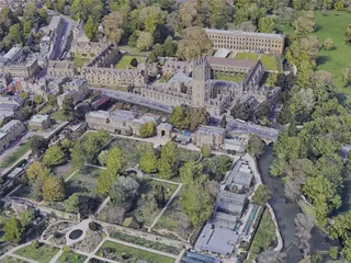 Oxford City, UK (2022) 3D Model preview