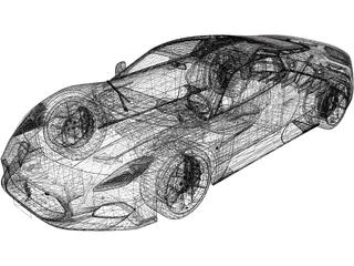 Maserati MC20 (2022) 3D Model preview