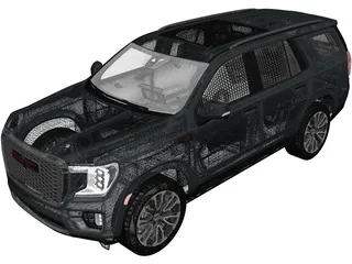 GMC Yukon Denali XL (2021) 3D Model preview