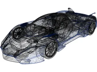 SSC Tuatara (2019) 3D Model preview