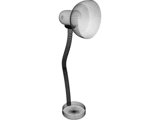 Table Lamp 3D Model preview