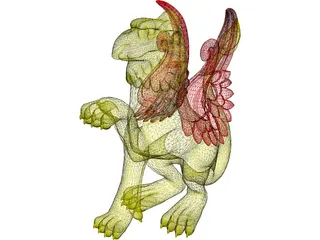 Griffin 3D Model preview