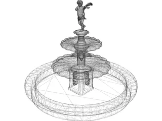 Fountain 3D Model preview