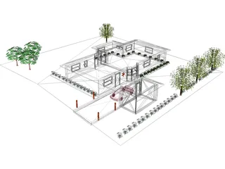 House 3D Model preview