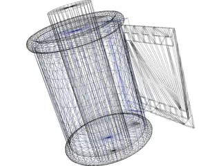 Film Roll 3D Model preview