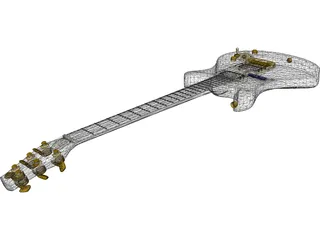 Guitar Electric 3D Model preview