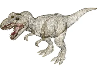 Tyrannosaurus Rex 3D Model preview